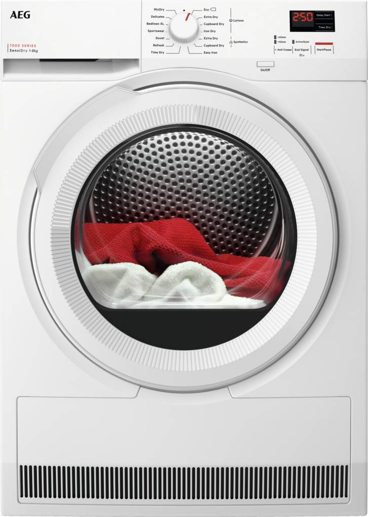 AEG 7000 SensiDry TR702K84L Hvid