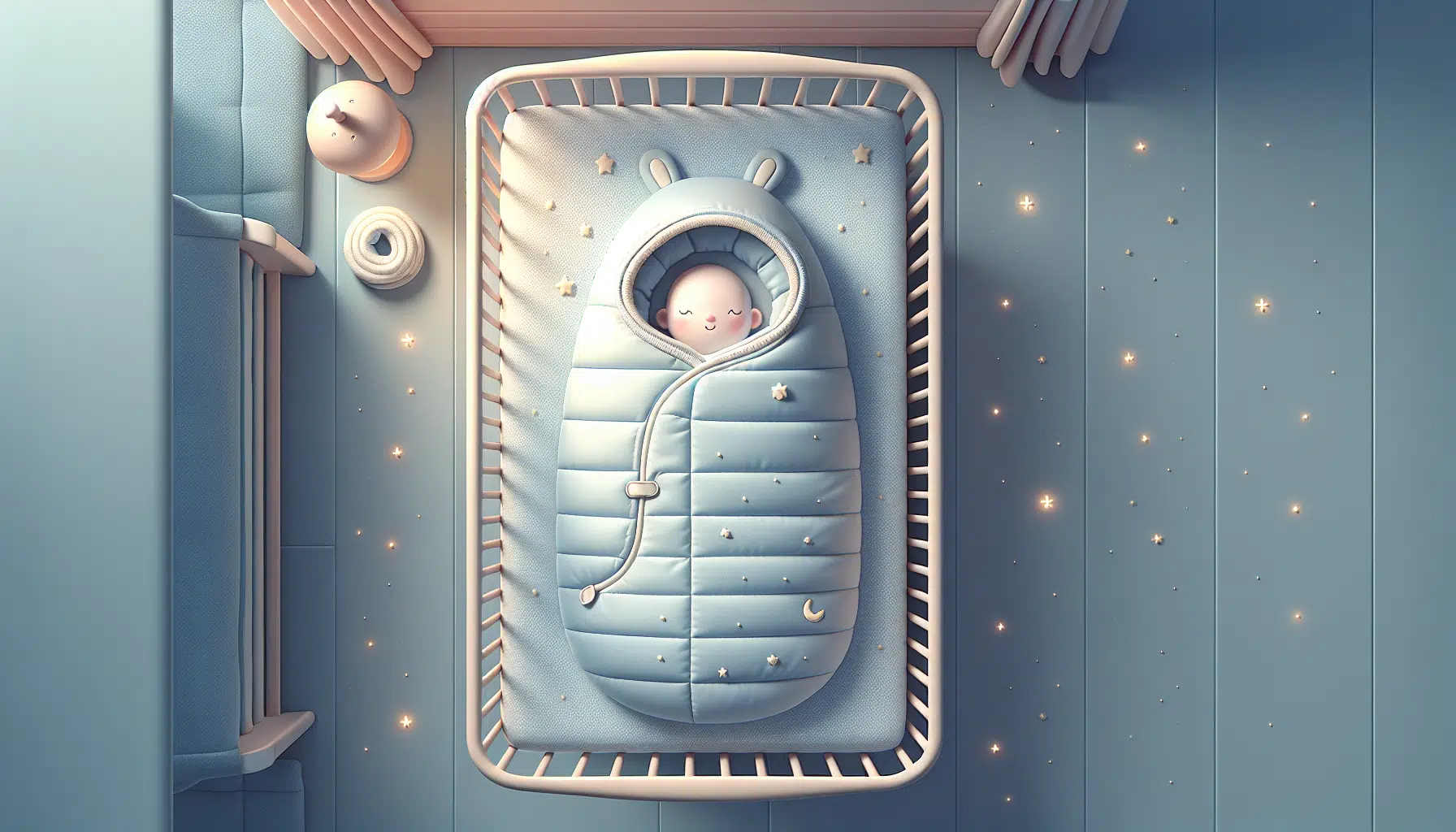 Et billede af produktet Baby sleeping bag. Billedet bruges som featured image til artiklen Bedste Baby sleeping bag i Test