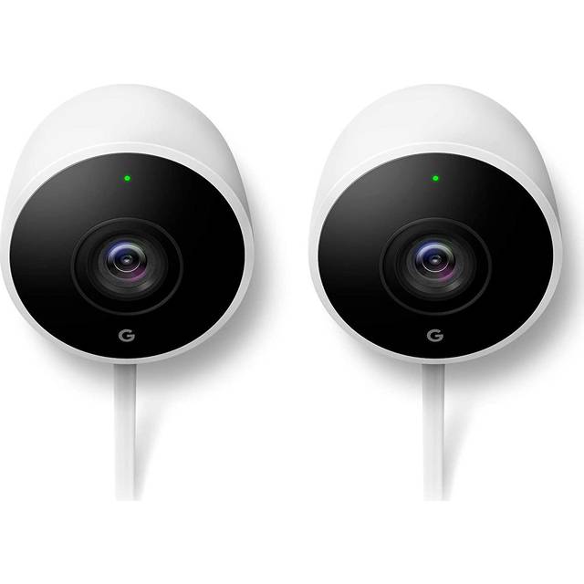 Google Nest Cam 2-pack Overvågningskamera